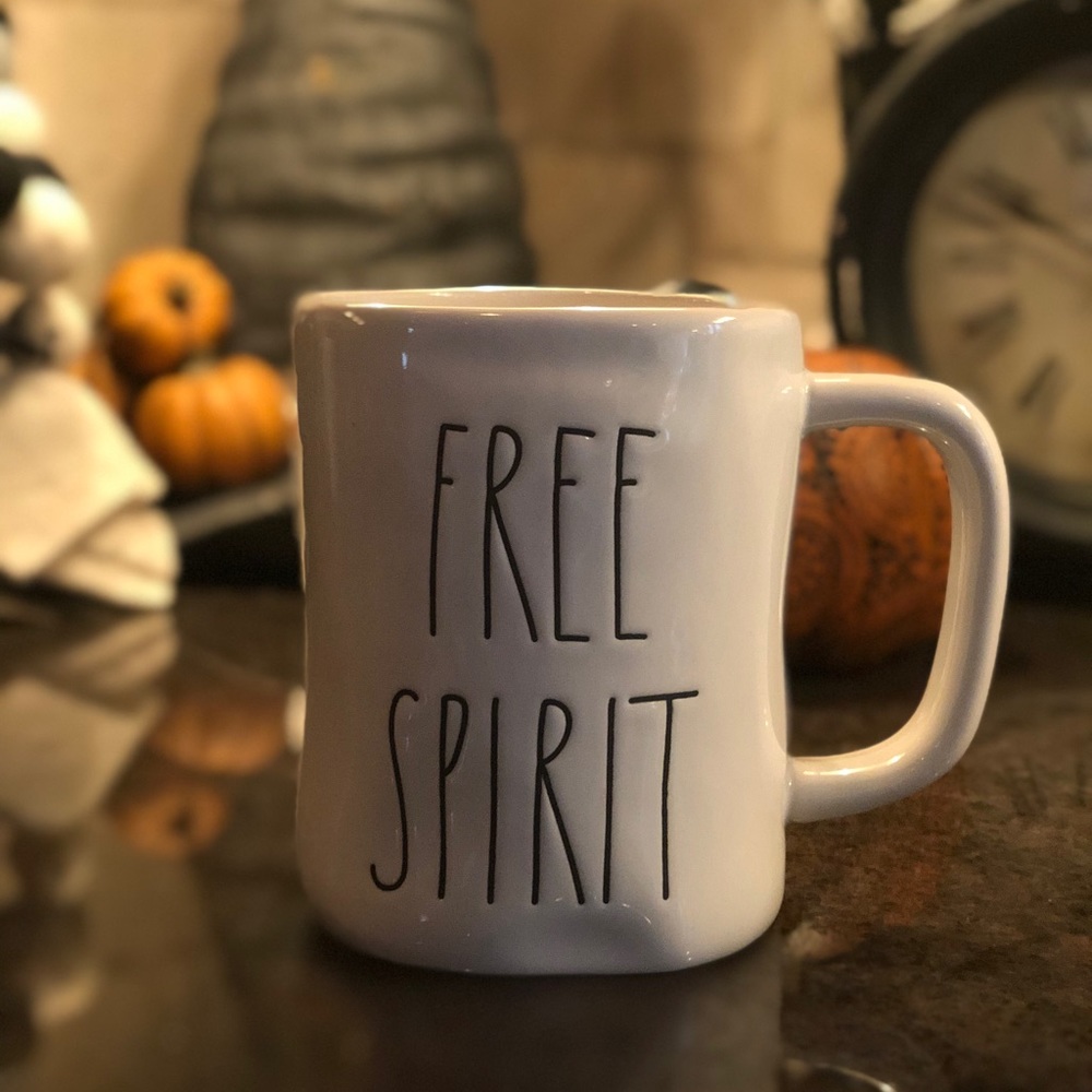 FREE SPIRIT Mug by rae Dunn